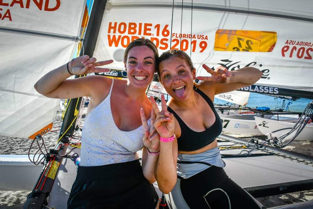 Katherine Porter and Crew Member